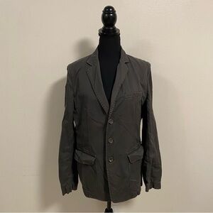 Rag & Bone Blazer Mens Size 38 Charcoal Button up Blazer Coat